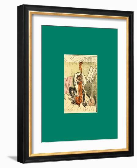 Schnaken and Schnurren-Wilhelm Busch-Framed Giclee Print