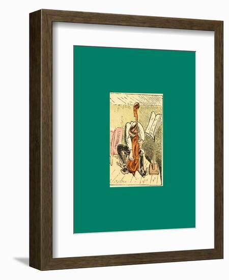 Schnaken and Schnurren-Wilhelm Busch-Framed Giclee Print