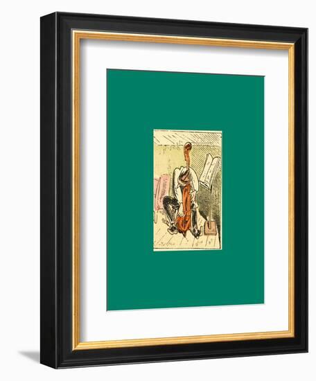 Schnaken and Schnurren-Wilhelm Busch-Framed Giclee Print