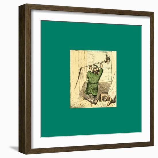 Schnaken and Schnurren-Wilhelm Busch-Framed Giclee Print