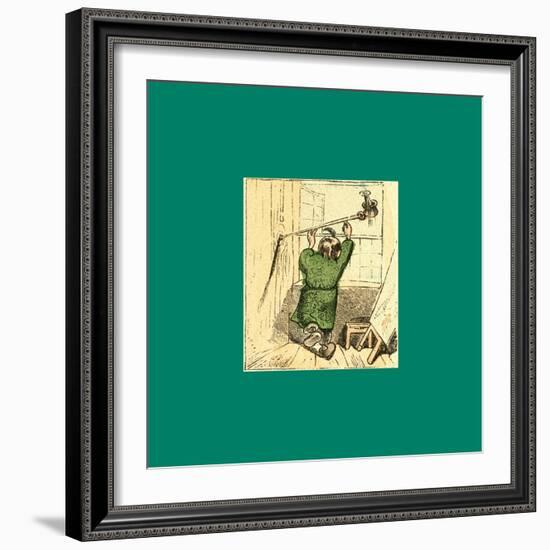 Schnaken and Schnurren-Wilhelm Busch-Framed Giclee Print