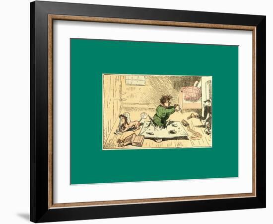 Schnaken and Schnurren-Wilhelm Busch-Framed Giclee Print