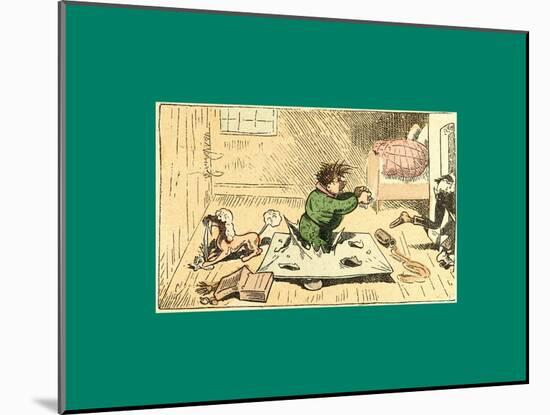 Schnaken and Schnurren-Wilhelm Busch-Mounted Giclee Print