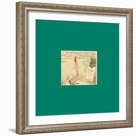 Schnaken and Schnurren-Wilhelm Busch-Framed Giclee Print