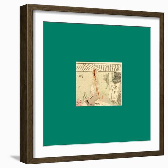 Schnaken and Schnurren-Wilhelm Busch-Framed Giclee Print