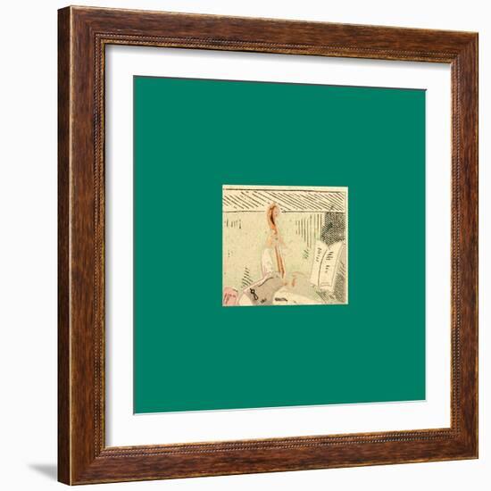 Schnaken and Schnurren-Wilhelm Busch-Framed Giclee Print