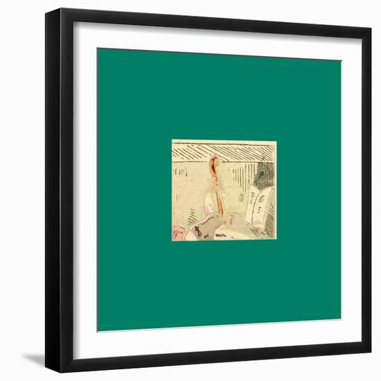 Schnaken and Schnurren-Wilhelm Busch-Framed Giclee Print