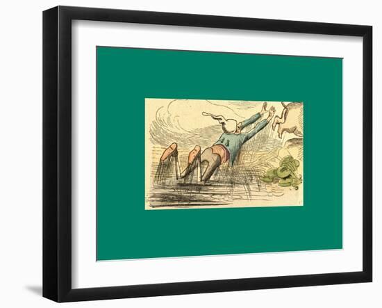 Schnaken and Schnurren-Wilhelm Busch-Framed Giclee Print