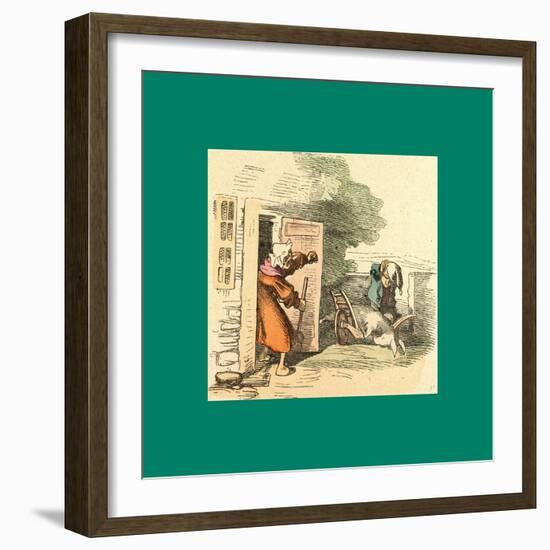 Schnaken and Schnurren-Wilhelm Busch-Framed Giclee Print