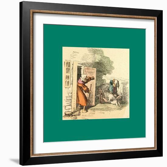 Schnaken and Schnurren-Wilhelm Busch-Framed Giclee Print