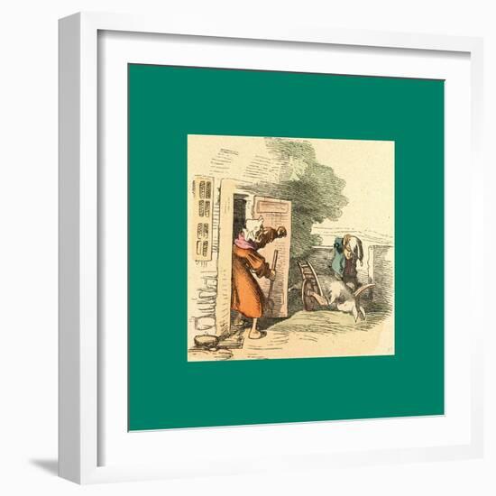 Schnaken and Schnurren-Wilhelm Busch-Framed Giclee Print