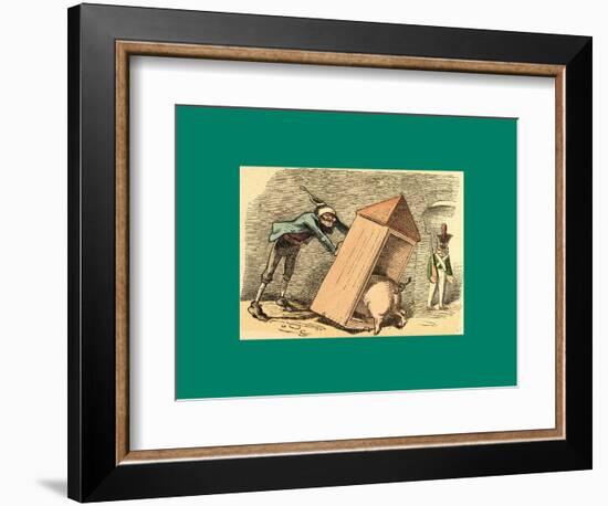 Schnaken and Schnurren-Wilhelm Busch-Framed Giclee Print