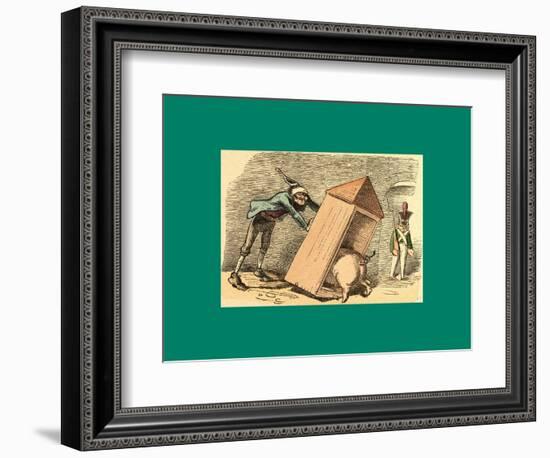 Schnaken and Schnurren-Wilhelm Busch-Framed Giclee Print