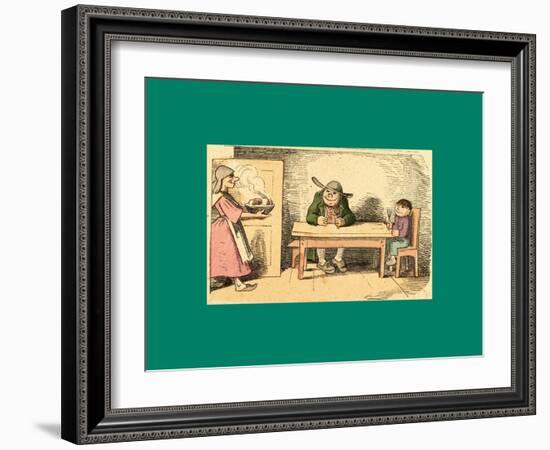 Schnaken and Schnurren-Wilhelm Busch-Framed Giclee Print