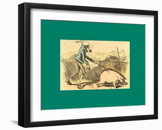 Schnaken and Schnurren-Wilhelm Busch-Framed Giclee Print