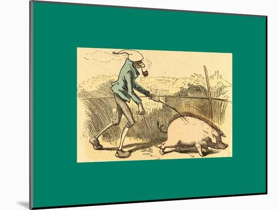 Schnaken and Schnurren-Wilhelm Busch-Mounted Giclee Print