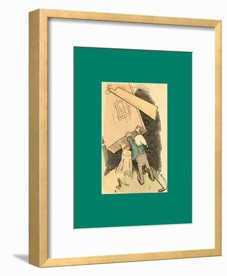 Schnaken and Schnurren-Wilhelm Busch-Framed Giclee Print