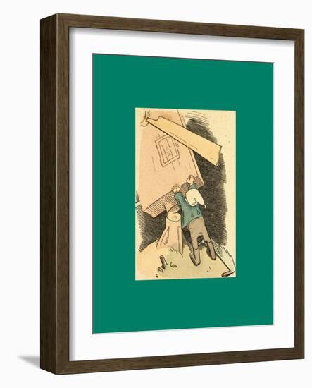 Schnaken and Schnurren-Wilhelm Busch-Framed Giclee Print