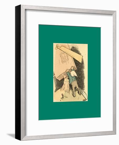 Schnaken and Schnurren-Wilhelm Busch-Framed Giclee Print