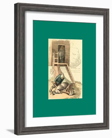 Schnaken and Schnurren-Wilhelm Busch-Framed Giclee Print