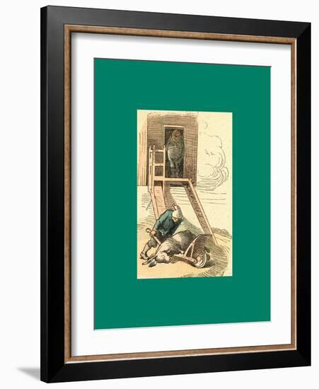 Schnaken and Schnurren-Wilhelm Busch-Framed Giclee Print