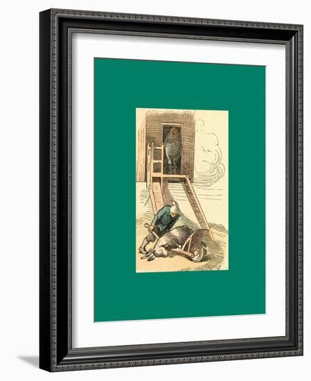 Schnaken and Schnurren-Wilhelm Busch-Framed Giclee Print