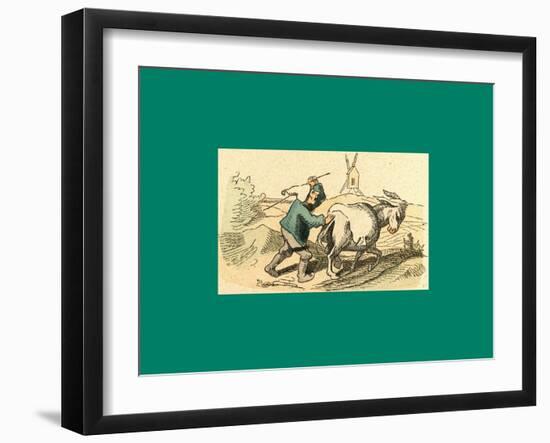 Schnaken and Schnurren-Wilhelm Busch-Framed Giclee Print