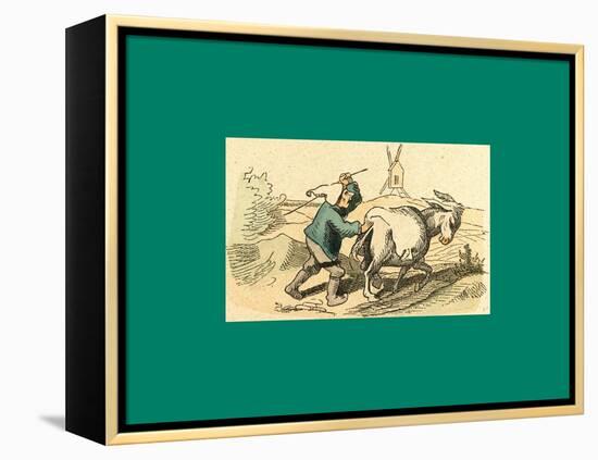 Schnaken and Schnurren-Wilhelm Busch-Framed Premier Image Canvas