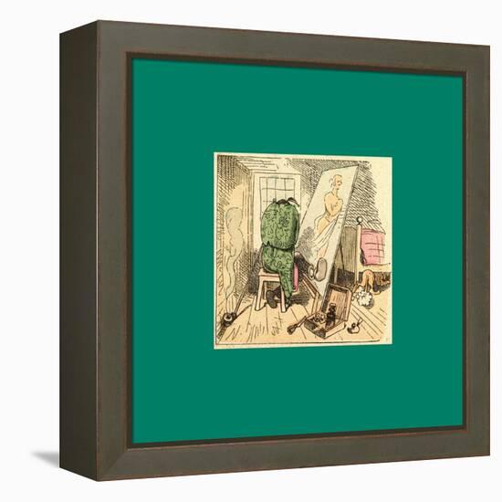 Schnaken and Schnurren-Wilhelm Busch-Framed Premier Image Canvas