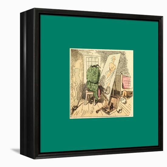 Schnaken and Schnurren-Wilhelm Busch-Framed Premier Image Canvas