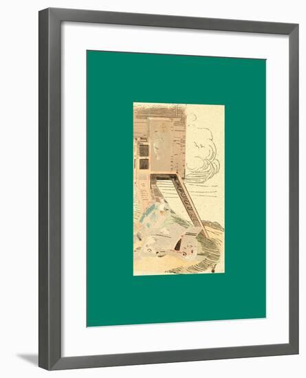 Schnaken and Schnurren-Wilhelm Busch-Framed Giclee Print