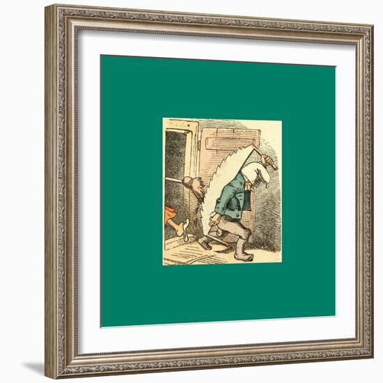 Schnaken and Schnurren-Wilhelm Busch-Framed Giclee Print