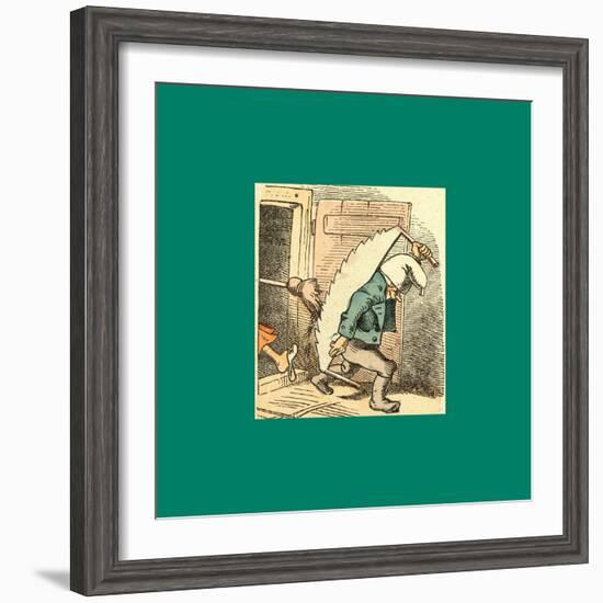 Schnaken and Schnurren-Wilhelm Busch-Framed Giclee Print