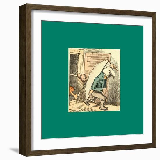 Schnaken and Schnurren-Wilhelm Busch-Framed Giclee Print