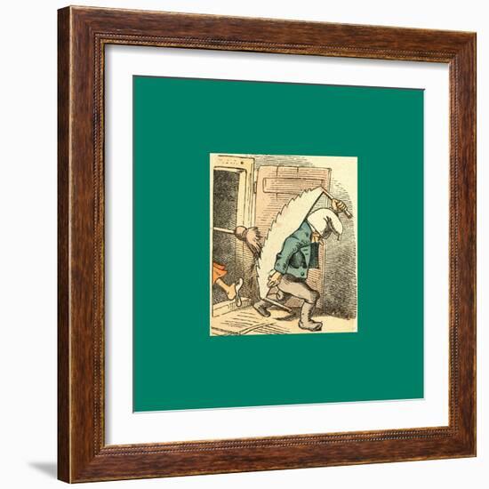 Schnaken and Schnurren-Wilhelm Busch-Framed Giclee Print