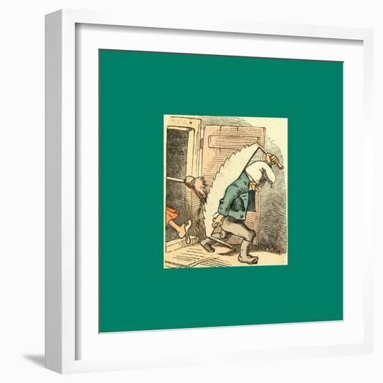 Schnaken and Schnurren-Wilhelm Busch-Framed Giclee Print