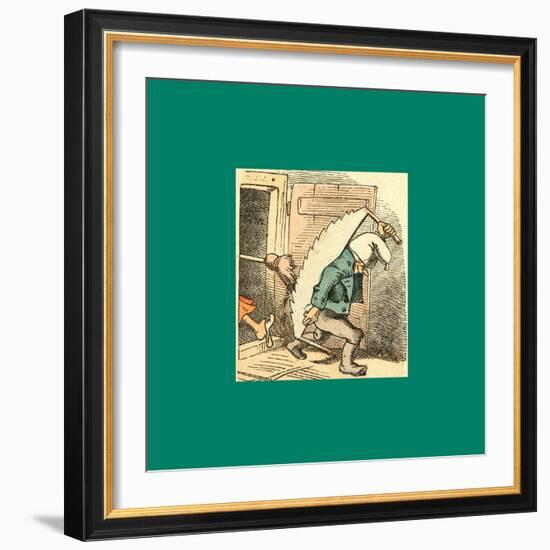 Schnaken and Schnurren-Wilhelm Busch-Framed Giclee Print