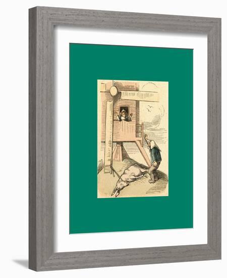 Schnaken and Schnurren-Wilhelm Busch-Framed Giclee Print