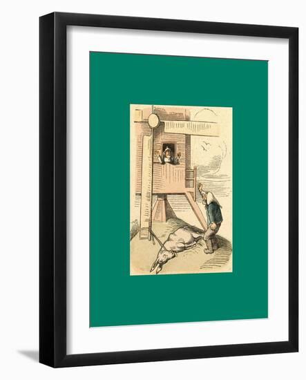 Schnaken and Schnurren-Wilhelm Busch-Framed Giclee Print