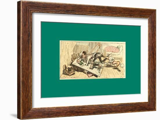 Schnaken and Schnurren-Wilhelm Busch-Framed Giclee Print