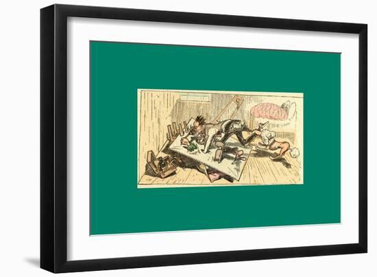 Schnaken and Schnurren-Wilhelm Busch-Framed Giclee Print