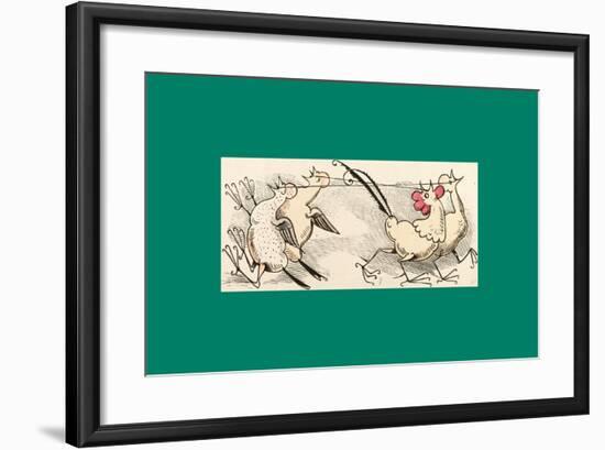 Schnaken and Schnurren-Wilhelm Busch-Framed Giclee Print