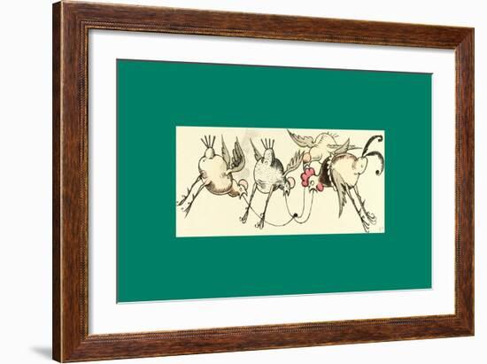 Schnaken and Schnurren-Wilhelm Busch-Framed Giclee Print