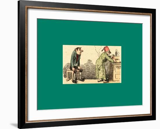 Schnaken and Schnurren-Wilhelm Busch-Framed Giclee Print