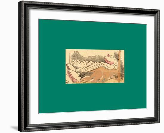 Schnaken and Schnurren-Wilhelm Busch-Framed Giclee Print