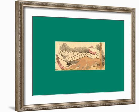 Schnaken and Schnurren-Wilhelm Busch-Framed Giclee Print