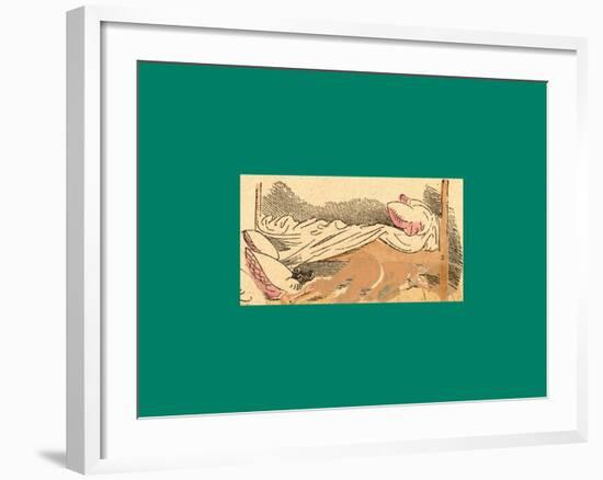 Schnaken and Schnurren-Wilhelm Busch-Framed Giclee Print