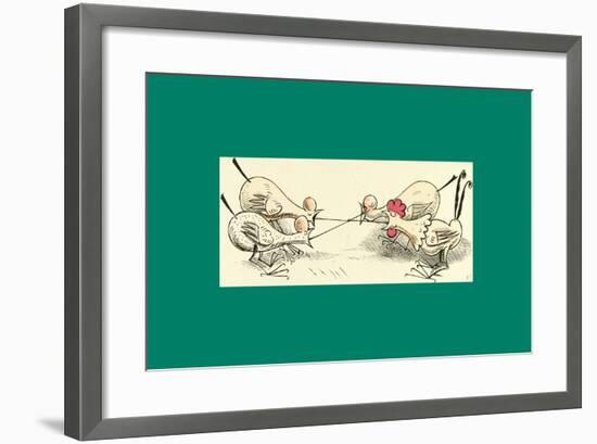 Schnaken and Schnurren-Wilhelm Busch-Framed Giclee Print