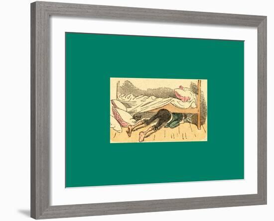 Schnaken and Schnurren-Wilhelm Busch-Framed Giclee Print