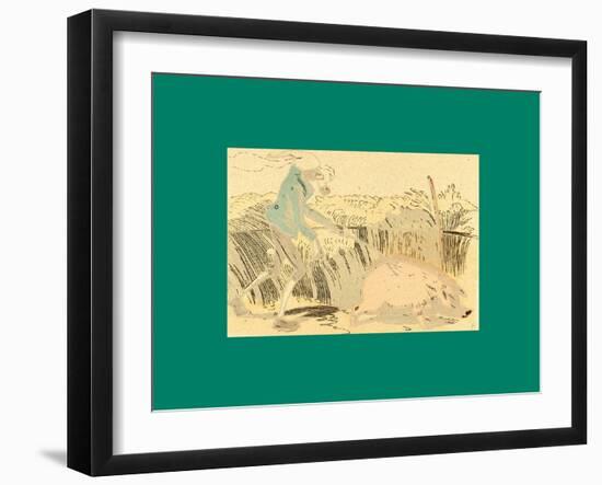 Schnaken and Schnurren-Wilhelm Busch-Framed Giclee Print